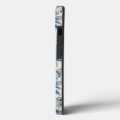 Coques Case-Mate iPhone Custom Elegant Boho Chic Blue Blossom (Verso / Gauche)