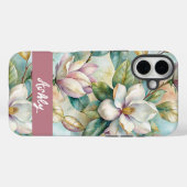 Coques Case-Mate iPhone Custom Elegant Magnolias (Verso (horizontal))