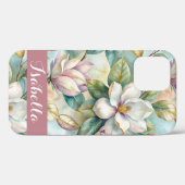 Coques Case-Mate iPhone Custom Elegant Magnolias (Verso (horizontal))