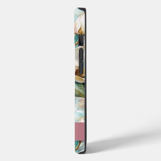 Coques Case-Mate iPhone Custom Elegant Magnolias (Verso / Gauche)