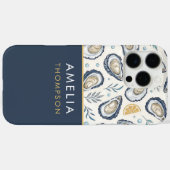 Coques Case-Mate iPhone Custom Elegant Marine Oysters (Verso (horizontal))