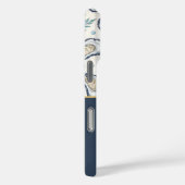 Coques Case-Mate iPhone Custom Elegant Marine Oysters (Verso / Droite)