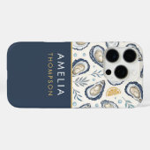 Coques Case-Mate iPhone Custom Elegant Marine Oysters (Verso (horizontal))