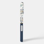 Coques Case-Mate iPhone Custom Elegant Marine Oysters (Verso / Droite)