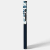 Coques Case-Mate iPhone Custom Elegant Mediterranean Lemon Botanical Navy (Verso / Gauche)
