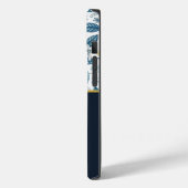 Coques Case-Mate iPhone Custom Elegant Mediterranean Lemon Botanical Navy (Verso / Gauche)