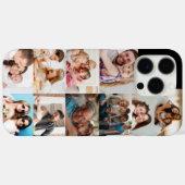Coques Case-Mate iPhone Custom Family Photo Collage - Personalized Picture (Verso (horizontal))