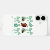 Coques Case-Mate iPhone Custom Football Bow Custom School, (Verso (horizontal))