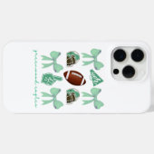 Coques Case-Mate iPhone Custom Football Bow Custom School, (Verso (horizontal))