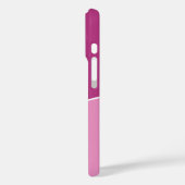 Coques Case-Mate iPhone Custom Modern Magenta Pink Minimalist (Verso / Gauche)