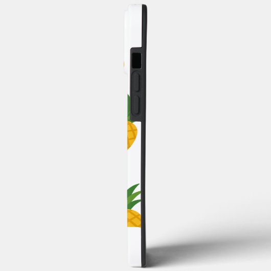 Coques Case-Mate iPhone Custom Monogram Pineapple Case-Mate iPhone Case (Verso / Gauche)