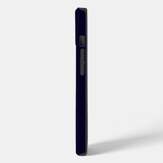 Coques Case-Mate iPhone Custom Navy Blue Business Logo iphone case (Verso / Gauche)