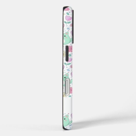 Coques Case-Mate iPhone Custom Pastel Cat Pattern Phone Case  (Verso / Droite)