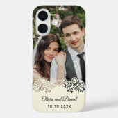 Coques Case-Mate iPhone Custom Photo and Personalized Wedding Gift (Verso)