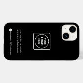 Coques Case-Mate iPhone Custom Promotional Business Logo iphone case (Verso (horizontal))