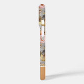 Coques Case-Mate iPhone Custom Pumpkin and Flowers plaid pattern (Verso / Gauche)