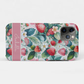 Coques Case-Mate iPhone Custom Strawberries Wild Vibrant (Dos (Horizontal))