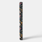 Coques Case-Mate iPhone Custom Wildflowers Botanical Inspiration Black (Verso / Gauche)