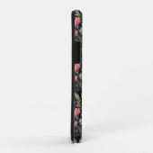 Coques Case-Mate iPhone Custom Wildflowers Botanical Inspiration Black (Dos/Droite)