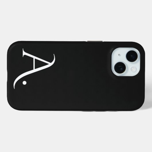 Coques Case-Mate iPhone Custom with Initial Name (Verso (horizontal))