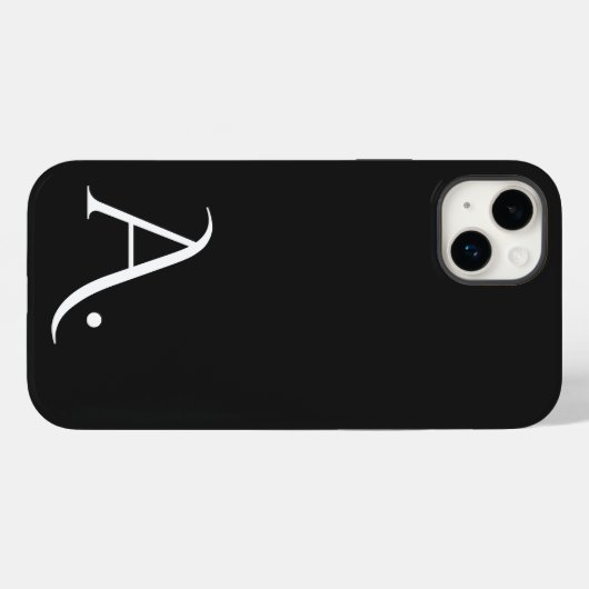 Coques Case-Mate iPhone Custom with Initial Name (Verso (horizontal))