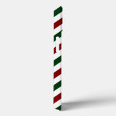Coques Case-Mate iPhone Customizable Diagonal Christmas Stripes iPhone (Verso / Droite)