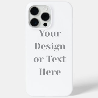 Coque iPhone 15 Pro Max Customizable Your Design or Text Here Personalized