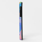 Coques Case-Mate iPhone Cute Abstrait Pastel Neon Motif répétitif (Dos/Gauche)