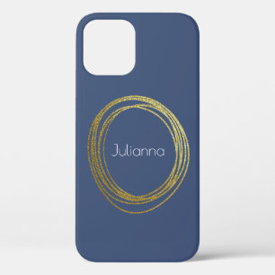 Case-Mate iPhone Case Cute Abstraite Parties scintillant or Personnalisé