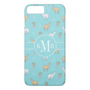 Case-Mate iPhone Case Cute Alpaca Llama Cactus Motif