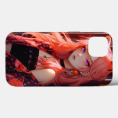 Coques Case-Mate iPhone Cute Anime Catgirl (Verso (horizontal))