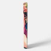 Coques Case-Mate iPhone Cute Anime Girl mangeant un beurre d'arachide et g (Verso / Gauche)