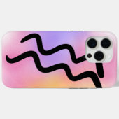 Coques Case-Mate iPhone Cute Aquarius (Verso (horizontal))