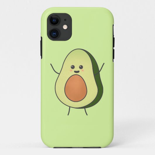 Coques Case-Mate iPhone Cute Avocado (Dos)