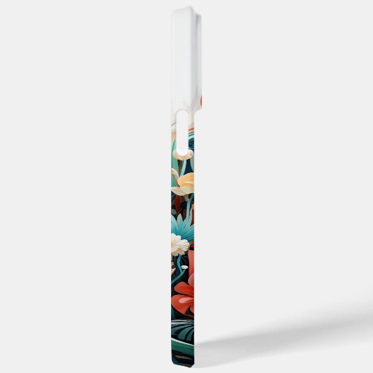 Coques Case-Mate iPhone Cute Baby Fox avec des fleurs Papier Coupe (Verso / Droite)