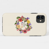 Coques Case-Mate iPhone Cute Be Kind to You Self Love Floral Citation (Dos (Horizontal))