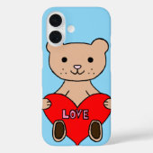 Coques Case-Mate iPhone Cute bear (Verso)