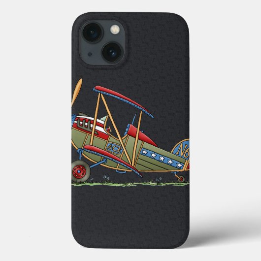 Coques Case-Mate iPhone Cute Biplane (Verso)
