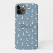 Coques Case-Mate iPhone Cute blanc Pekin Motif de canard (Dos)