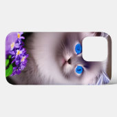 Coques Case-Mate iPhone Cute bleu doux teinté Himalayan Kitten (Verso (horizontal))