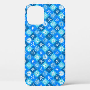 Case-Mate iPhone Case Cute bleu flocon de neige design motifs