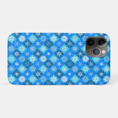 Coques Case-Mate iPhone Cute bleu flocon de neige design motifs (Dos (Horizontal))