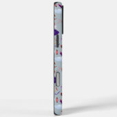 Coques Case-Mate iPhone Cute Blue Nutcracker Motif de Noël (Verso / Droite)