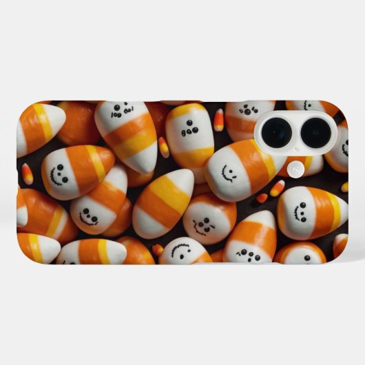Coques Case-Mate iPhone Cute bonbon Halloween (Verso (horizontal))