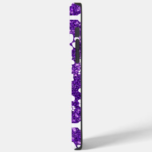 Coques Case-Mate iPhone Cute Bones et Empreintes de pattes iPhone couvertu (Verso / Gauche)