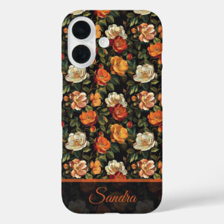 Coques iPhone 16 Cute Bridesmaid Gift Rose Name