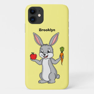 Case-Mate iPhone Case Cute bunny rabbit with vegetables