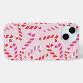 Coques Case-Mate iPhone Cute Candy Cane Phone Case (Verso (horizontal))