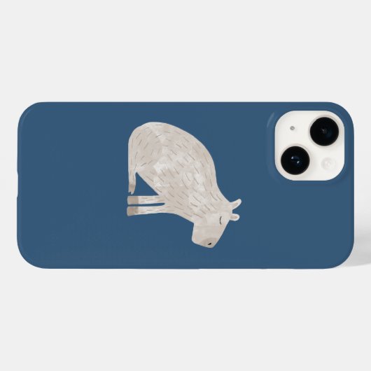 Coques Case-Mate iPhone Cute Capybara (Verso (horizontal))