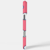 Coques Case-Mate iPhone Cute Cartoon Cloud Pattern on Pink (Verso / Droite)